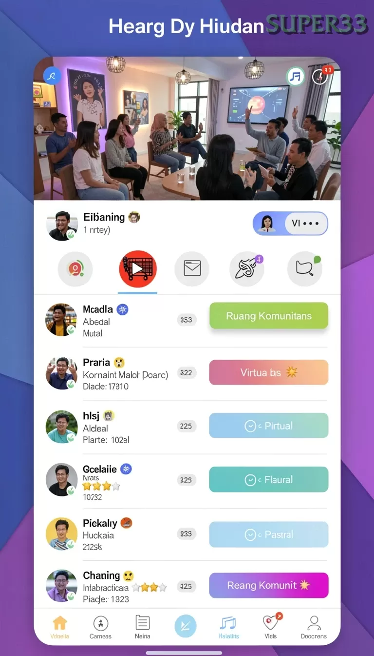 Cuplikan layar PESTABET — pengaturan akun
