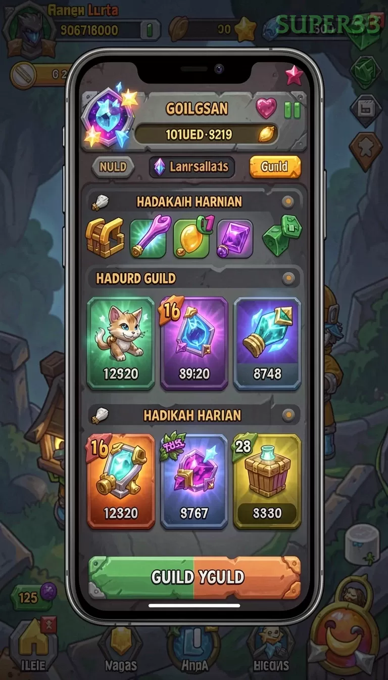 Cuplikan layar NEXGID — halaman utama